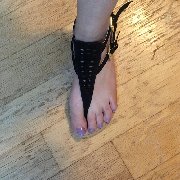 Summer sandals with double closure - Picture 2 of 3